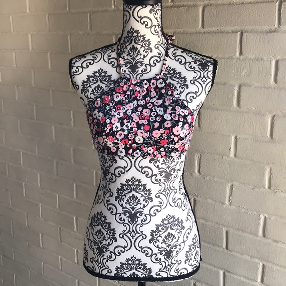Billabong Other - BILLABONG Flowery Crop Top Bikini
